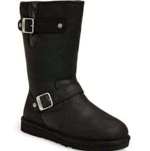 New UGG Australia Women's Sutter Black Leather